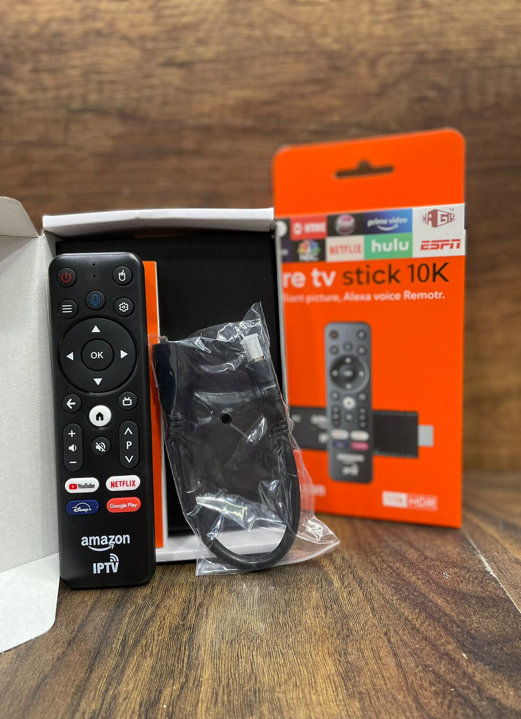 FIRE TV STICK 10K -AMAZON- ALEXIA- WIFI