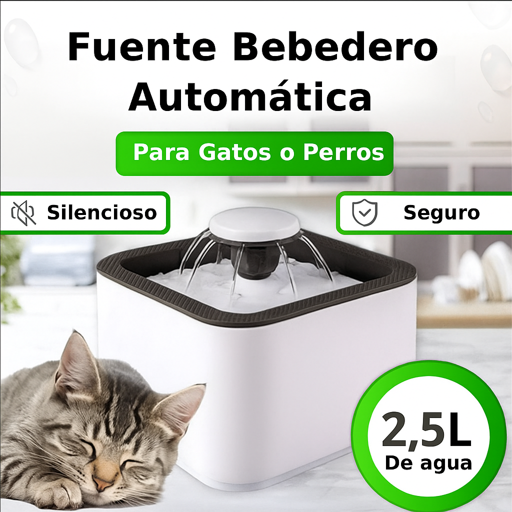 🔹 ¡El Bebedero Inteligente que Está Salvando la Salud de Perros y Gatos Todos los Días!