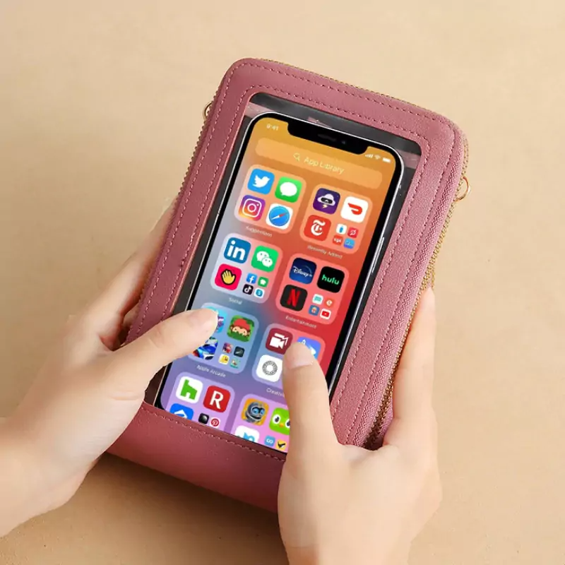 Bolsa 2 en 1 de Touch&Go Combo 2 Carteras Porta Celular